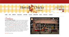 Desktop Screenshot of henandchicksstudio.com